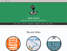 Tablet Screenshot of littleisland.co.nz